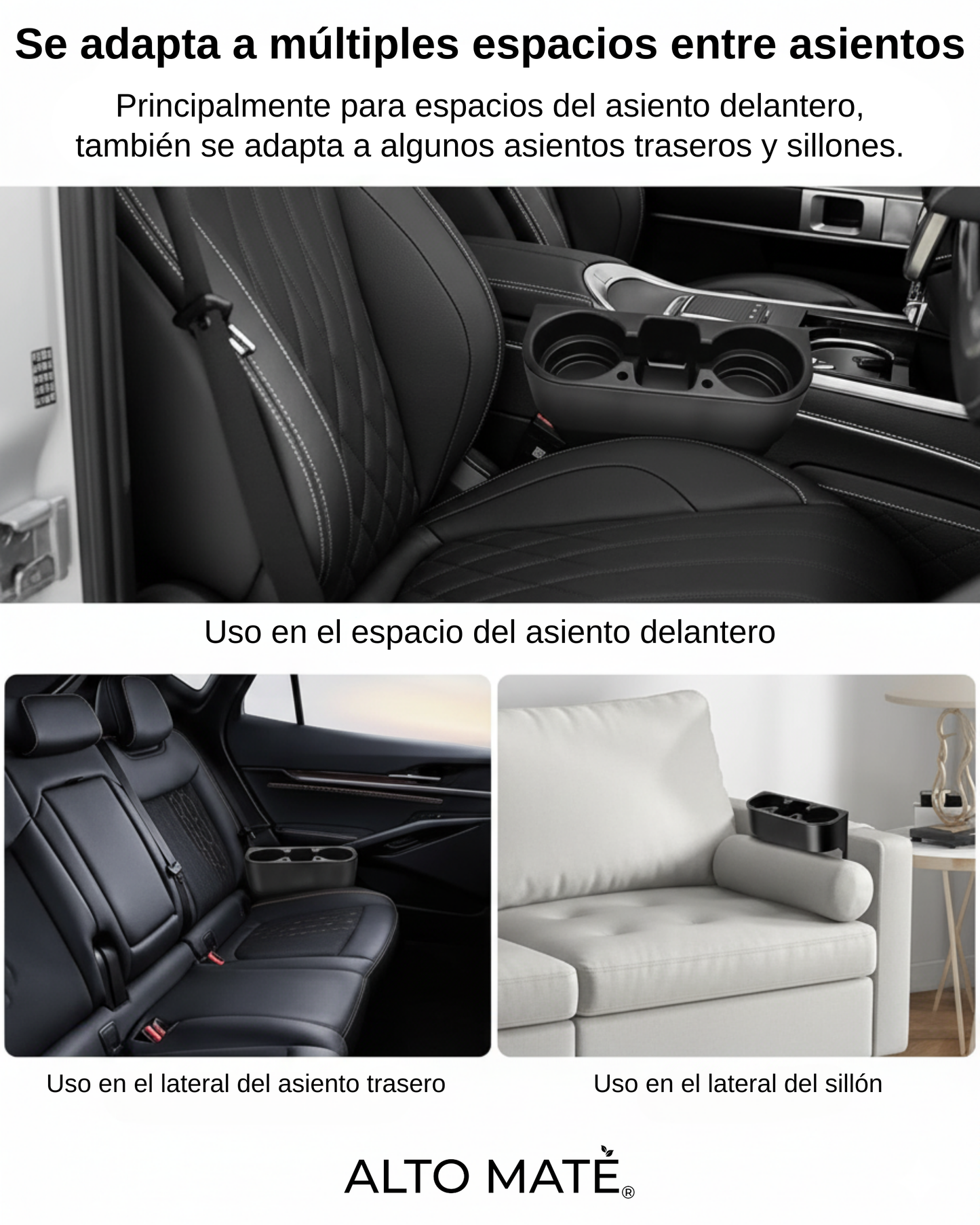 ALTO MATE® Porta Mate Para Auto