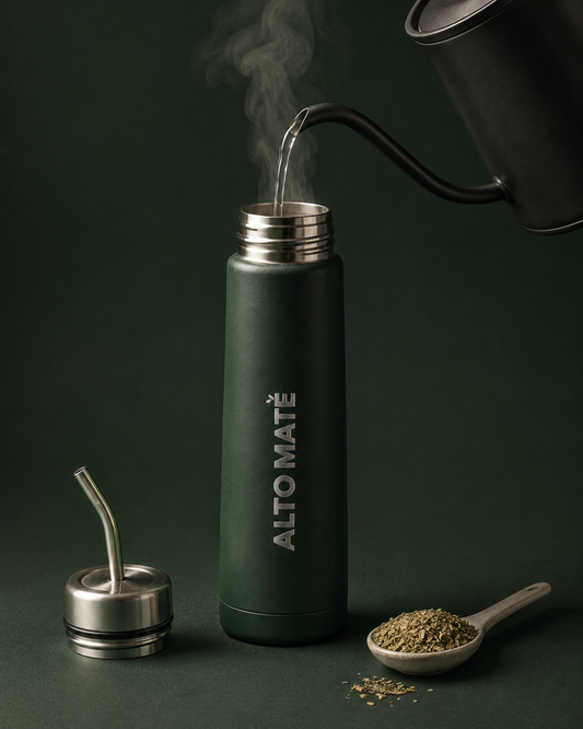 Cómo preparar tu mate autocebante paso a paso