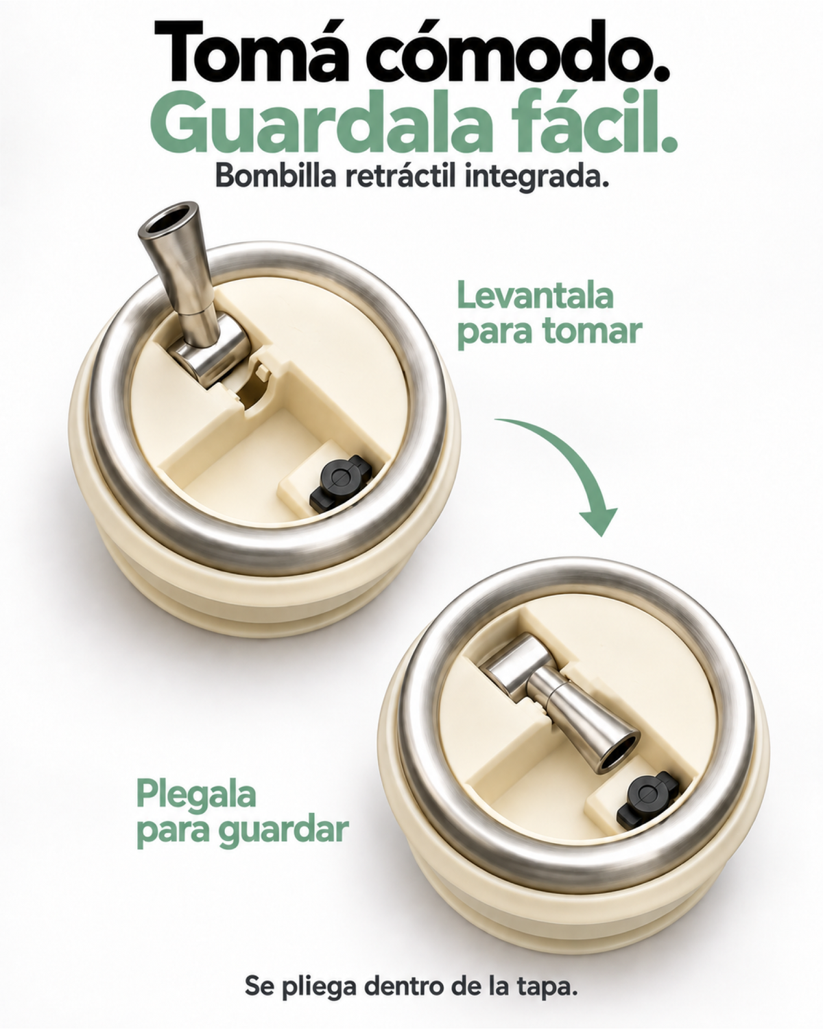 ALTO MATÉ System XL - Acero Inoxidable