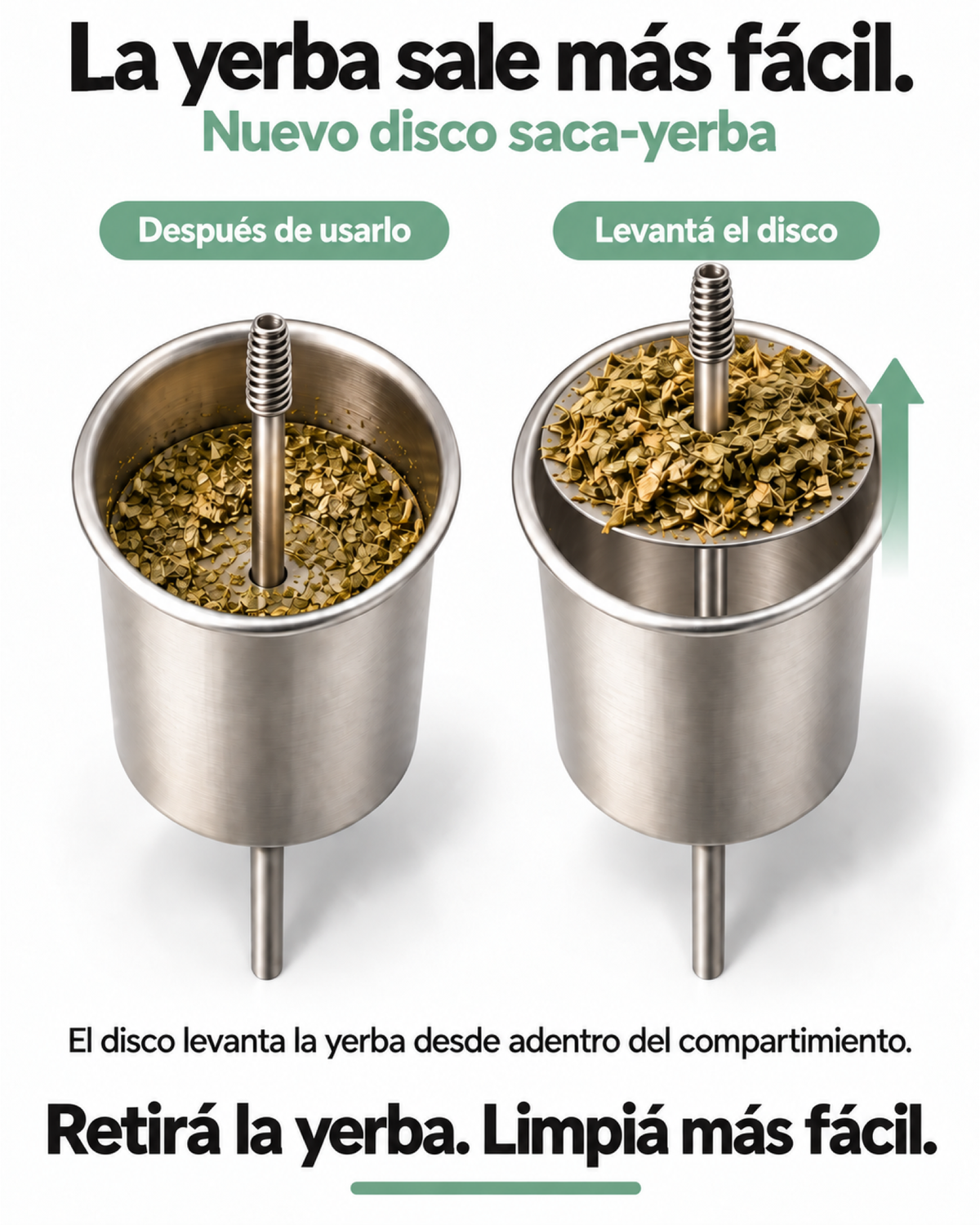 ALTO MATÉ System XL - Acero Inoxidable