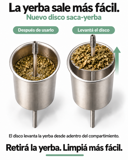 ALTO MATÉ System XL - Acero Inoxidable