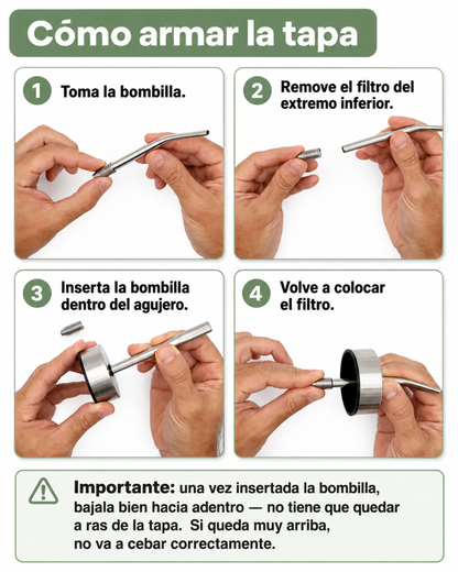 ALTO MATE® - Acero Inoxidable