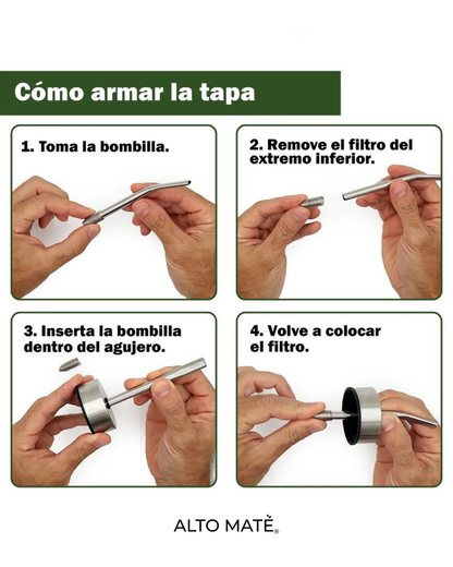 ALTO MATE® - Acero Inoxidable