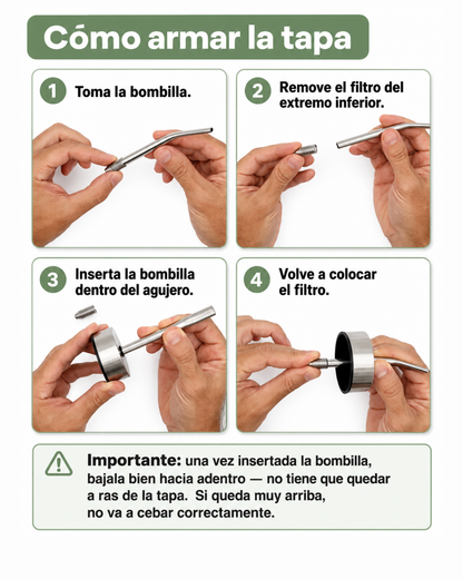 ALTO MATE® - Acero Inoxidable