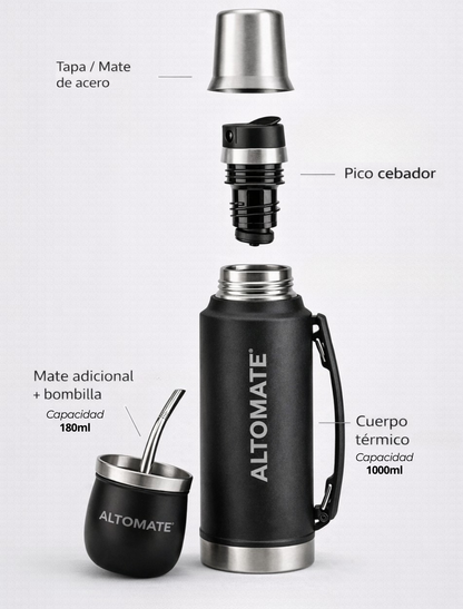 OFERTA 3X1 KIT MATERO ALTO MATE®