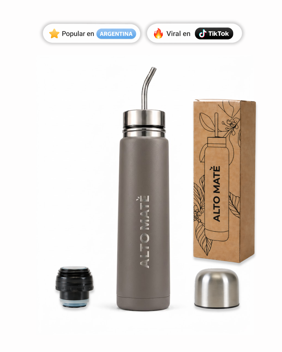 ALTO MATE® - Acero Inoxidable