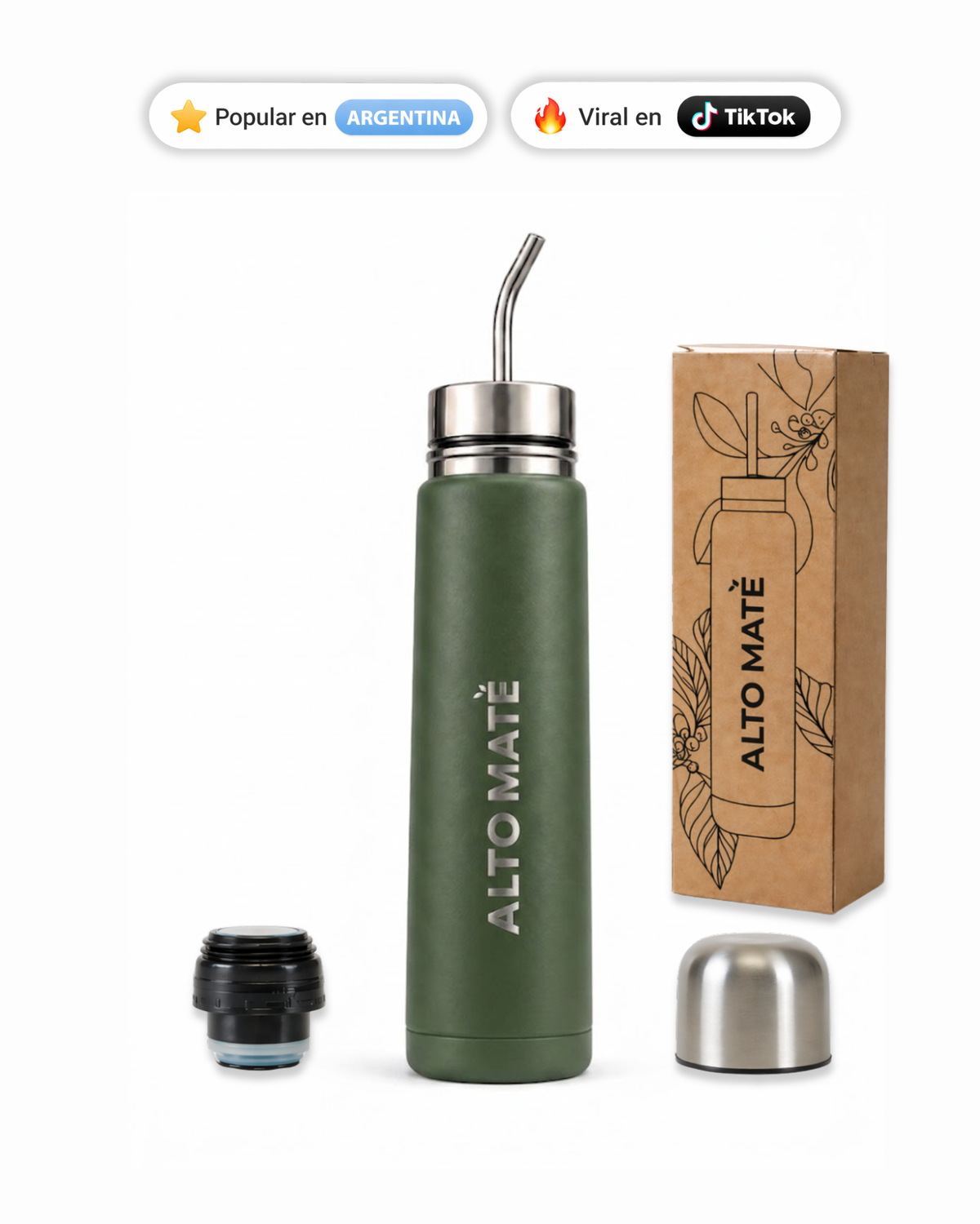 ALTO MATE® - Acero Inoxidable