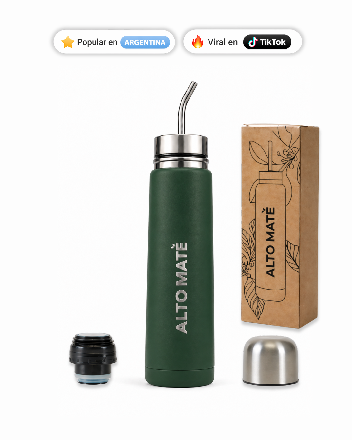 ALTO MATE® - Acero Inoxidable